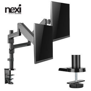 넥시 클램프 홀타입 듀얼 가스스프링 암 NX1193
