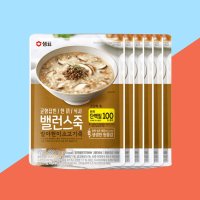 샘표 죽 발아현미소고기죽 420g 6개