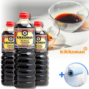 기꼬만 간장 1리터 3병 대용량 일본 식자재 양조간장 회 초밥 스시 소스