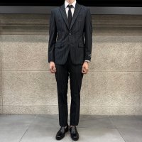 리버클래시 23SS BLACK 정장 Stripe Slim 남자 슈트 LJS11164