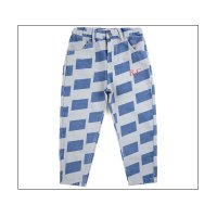 보보쇼즈 청바지 CHECKER 데님팬츠 BOBOCHOSES 23FW 223AC084