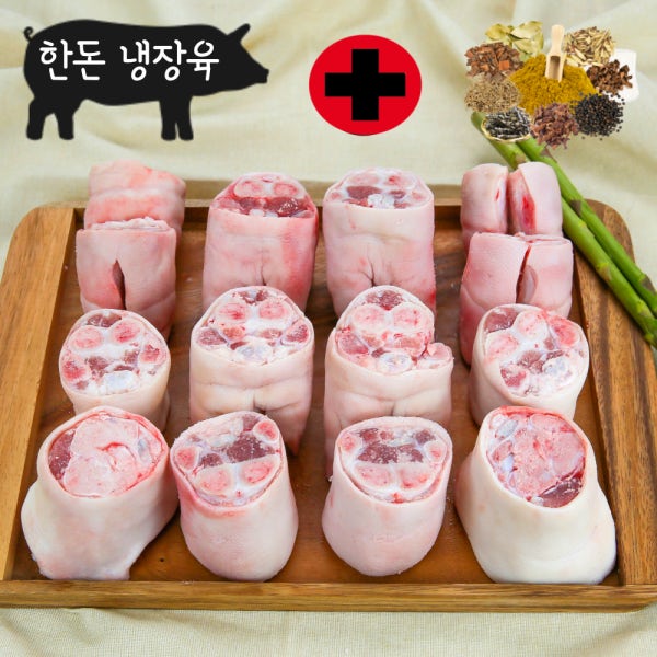한돈 냉장 미니족 돼지족 4개(앞2+뒤2) 미니 불 족발 매운족발 족탕