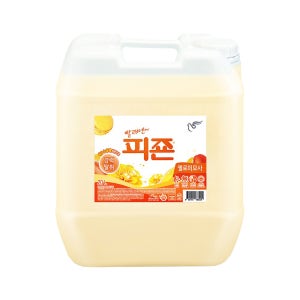 피죤 프리미엄 옐로미모사 섬유유연제 대용량 20L 말통세제 업소용 업체용