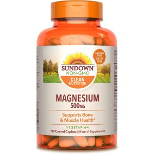 마그네슘 근육 뼈 신경 미국 영양제 180캡슐