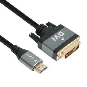 파워랜 HDMI to DVI 고급형 메탈 10m PL-HD-100S R