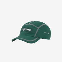 슈프림 리플렉티브 스티치 캠프 캡 다크 그린 - 23SS Supreme Reflective Stitch Camp Cap Dark Green - 23SS