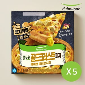 풀무원 골드크러스트피자베이컨파이브치즈 479g 5개