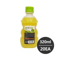 제주 삼다향 100% 착즙주스 청귤 320ml 20개