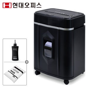 현대오피스 자동급지 문서세단기 PK-140AF 140매 자동파쇄기 30분 연속세단