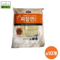 [칠갑농산]중화풍 짜장면사리 1kg x 10개 1박스 식자재 중화면 업소용 짜장면 짬뽕