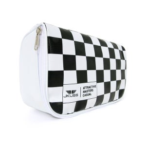 제이커스 JF3TWH034B 체커보드 파우치 화이트 수영가방