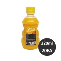 제주 삼다향 100% 착즙주스 한라봉감귤 320ml 20개