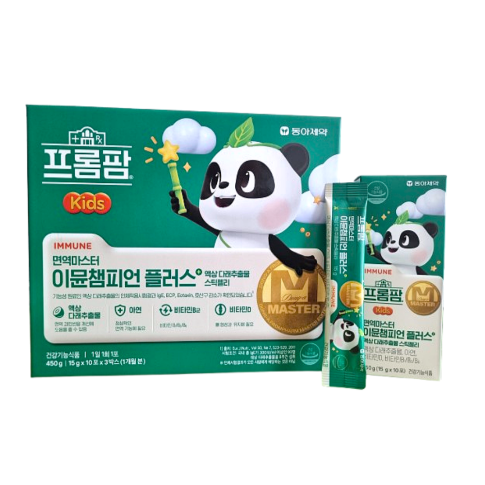 동아제약 <b>프롬팜</b> 이뮨 챔피언 키즈 30포