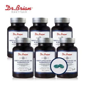 총6개월분 닥터브라이언 초록입홍합오일 앤 보스웰리아 60캡슐, 6개