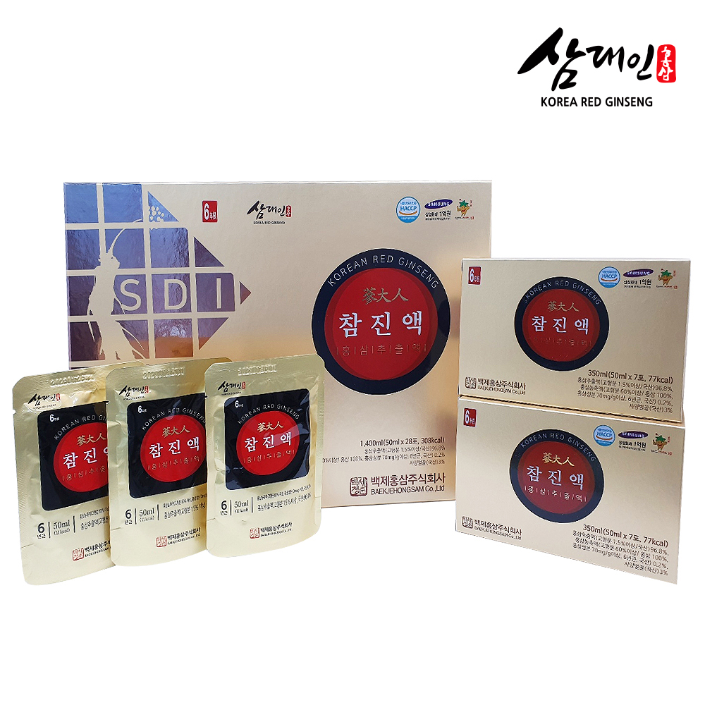 삼대인 <b>홍삼</b> 참진액 / 50ml x 28포