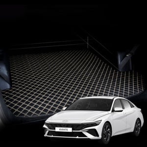 4D 입체퀼팅 아반떼CN7 트렁크매트 차박매트 짐칸매트 오토캠핑