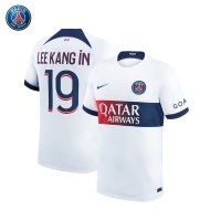 [프랑스 정품] 나이키 PSG 어웨이 new 스타디움 반팔 져지 유니폼 이강인 19번 프린트 / Paris Nike Away Stadium Shirt 2023-24