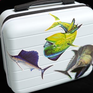 한치 낚시 채비털림방지 스티커 리무버블 방수 쿨러 아박 태클박스 꾸미기