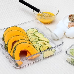 스카이락 점보 밀폐용기 반찬 김치통 소분 전자레인지 1P 1700ml 1호