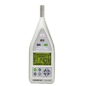 ST-107S 휴대형 디지털 소음계 TENMARS 소음측정기