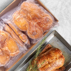 통오리 훈제오리 완포 9kg 오리고기 훈제 식당용