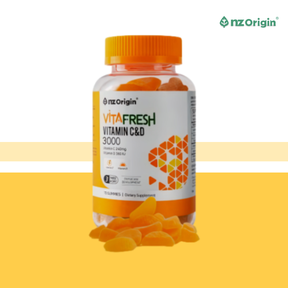 온가족비타민C 3000 비타민씨 구미 젤리 비타민D