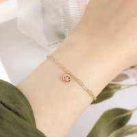 14k 클립 스마일 팔찌