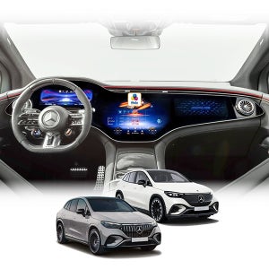 벤츠 EQE SUV 500 AMG X294 MBUX 하이퍼스크린 내비게이션 액정보호 필름