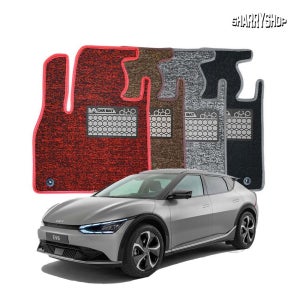 쉐리샵 기아 EV6 GT 트렁크 포함 매트 풀세트 하이브리드 뉴 코일매트 슬림핏