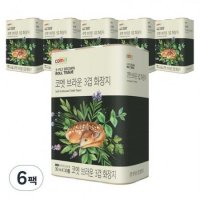 코멧 3겹 브라운 에코 화장지 30m 30롤 6팩 one option