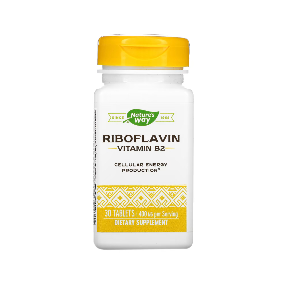 네이처스웨이 리보플라빈 <b>비타민B2</b> 400mg 30정