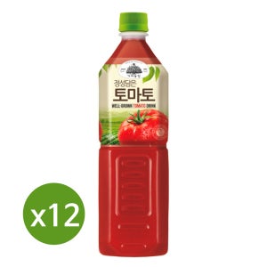 웅진 가야농장 정성담은 토마토 1L 12개