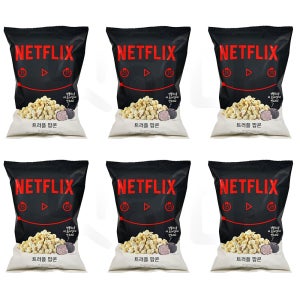넷플릭스 트러플 팝콘 85g 6개 맥주안주