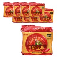 노브랜드 라면 한그릇(얼큰) 115g 40봉 대량구매