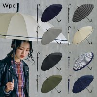 일본 WPC 장우산 UV 차단 무지 심플 우산