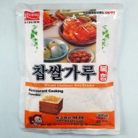 화미 찹쌀가루복합 300g 식당용찹쌀가루 쿼바로우 화전 베이킹재료 떡만들기