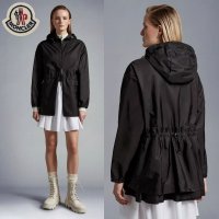 몽클레어 웨트 여성 후드 자켓 블랙 Wete Hooded Jacket