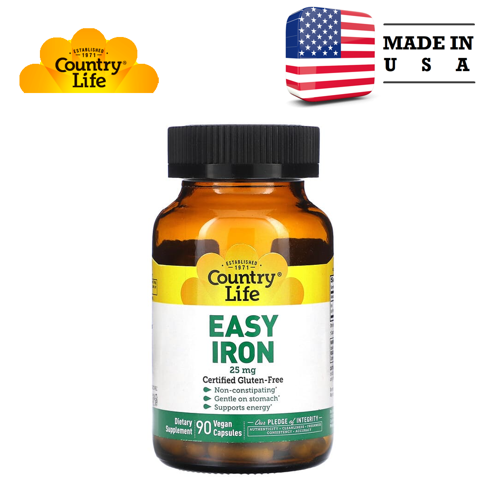 <b>컨트리 라이프</b> 순한 철분 25mg 베지 캡슐 90정