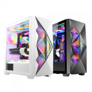 Antec DF800 FLUX MESH 강화유리 (White)