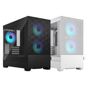 Fractal Design Pop Mini Air RGB Clear 강화유리 (Black)