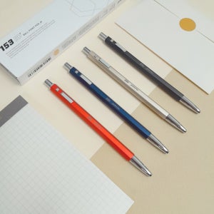 모나미 153 아이디 고급 메탈 볼펜 [각인 선물 포장 포함]