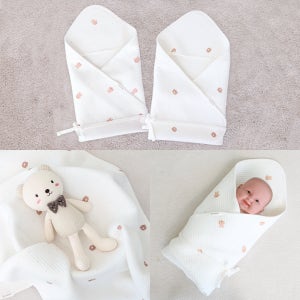 [베베라온 오가닉] 신생아 아기 겉싸개 봄 여름 가을 겨울 사계절