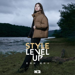 K2 역시즌 패딩 씬에어 수지 숏패딩 구스다운 여성