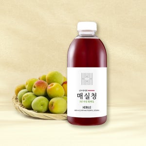 헤밀레 김소형 원장 매실청 무농약 2년 숙성 황매실 매실액 900ml, 1개