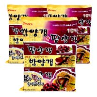 크라운 밤양갱+팥양갱 500g X 3개 사무실간식 옛날과자