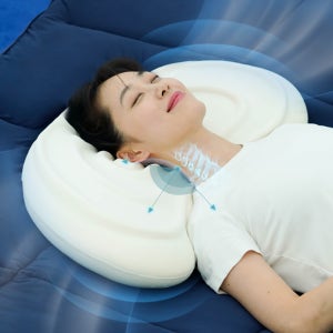 미니멀룸 숙면에 효과적인 수면호흡 일자목 베개