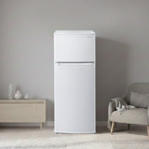 캐리어 155L 화이트 2도어 일반냉장고 CRF-TD155WDE