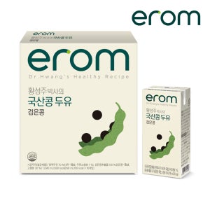 이롬 황성주 국산콩두유 검은콩 190ml 64팩