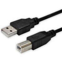 디옵텍 USB 2.0 A-B 프린터 케이블 1m 블랙 U2AB10