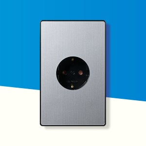 디에스이엘씨 스위치 매입 매립 동서 D4 실버 1구 콘센트